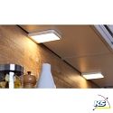 Paulmann LED Mbler Lampe VANE LED Skab armatur, firkantet, 2x6,7W, 15VA, 230V/12V, 105x140mm, hvid matt