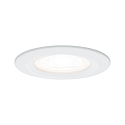 Paulmann Indbygningslampe Nova, IP44, rund, s�t af 1, ekskl. lyskilde, maks. 35W, GU10, hvid