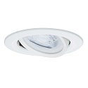 Paulmann Indbygningslampe Nova, IP23, rund, s�t af 1, ekskl. lyskilde, maks. 35W, GU10, hvid