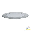 Paulmann Plug&Shine Floor recessed luminaires set of 3 FLOOR ECO, IP65, 24V, 3x 1.3W 3000K 50lm 90, dimmable, silver