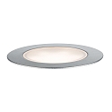 Paulmann Plug&Shine Gulvindbygningslampe s�t af 3 FLOOR ECO, IP65, 24V, 3x 1.3W 3000K 50lm 90�, d�mpbar, s�lv