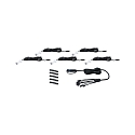 Paulmann Plug&Shine s�t af 5 Indbygningslampe MicroPen II IP67 3000K 5x0,22W rustfrit st�l