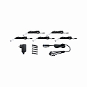 Paulmann Paulmann Plug&Shine s�t af 5 Indbygningslampe MicroPen II IP67 3000K 5x0,22W rustfrit st�l, inkl. transformer