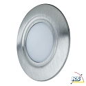 Paulmann Accessories for SPECIAL LINE Recessed luminaires LED cover, round, 86mm, stainless steel