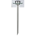 Paulmann LED Solar Jordspydlampe SPECIAL LINE UFO LED, IP44, LED, 1x0,2W, rustfrit st�l/klar