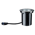 Paulmann Paulmann Plug&Shine Gulvindbygningslampe IP67 6W 24V s�lv drejelig, 609lm, 3000K, 20� svingomr�de