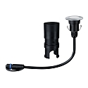 Paulmann Plug&Shine Gulvindbygningslampe Floor Mini IP65 3x2,5W 55mm s�lv