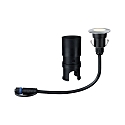 Paulmann Plug&Shine Gulvindbygningslampe Floor Mini IP65 3x2,5W 55mm s�lv