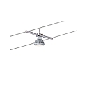 Paulmann Paulmann Wirespot Togo chrom, ekskl. lyskilde, maks. 10W GU5,3