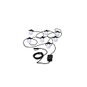 Paulmann Paulmann Plug&Shine Lys string IP44 3000K 24V med 7 Lamper