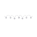 Paulmann Feelys MOBILE LAMPION med batteri, med USB-opladningsfunktion IP44, hvid