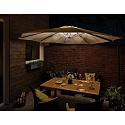 Paulmann Paulmann Mobile Strip Parasol-Light IP44 3000K 4x40cm, shade lighting set of 4
