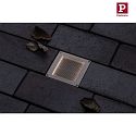 solar floor recessed luminaire ARON small, walkable, with motion detector IP67