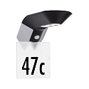 Paulmann Solar v�glampe SOLEY med bev�gelsesdetektor IP44, antracit 