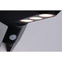 Paulmann Solar v�glampe SOLEY med bev�gelsesdetektor IP44, antracit 