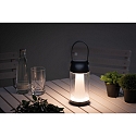 Paulmann Batteri bordlampe CAPULINO LED med batteri IP44, antracit, gennemsigtig d�mpbar