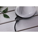 Paulmann Batteri bordlampe CAPULINO LED med batteri IP44, antracit, gennemsigtig d�mpbar