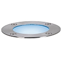 Paulmann Gulvindbygningslampe LED PLUG&SHINE RGBW, ZigBee styrbar IP65, sort, s�lv d�mpbar