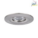 Paulmann LED Recessed luminaire NOVA MINI with Module COIN, IP44, fixed, 4W 2700K 310lm, iron brushed