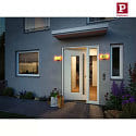 Paulmann illuminated house number SHEERA PIR LED with sensor, RGBW LED IP44, anthracite