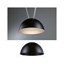 Paulmann LED systemlampe ULine PENDEL BOL � 30CM stiv, halvrund IP20, sort mat d�mpbar
