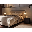 Paulmann LED systemlampe ULine PENDEL BALL � 15CM med diffuser, balleformet IP20, sort mat d�mpbar