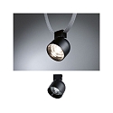 Paulmann LED systemlampe ULine SPOT RONDE � 8.5CM kardanisk drejning IP20, sort mat d�mpbar