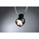Paulmann LED systemlampe ULine SPOT RONDE � 8.5CM kardanisk drejning IP20, sort mat d�mpbar