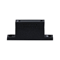 Paulmann b�ltestropp holder ULine - STRAP HOLDER / STRAIGHT FIXTURE isoleret, mekanisk, s�t med 2, lige, sort mat