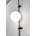 Paulmann b�ltestropp holder ULine - STRAP HOLDER / STRAIGHT FIXTURE isoleret, mekanisk, s�t med 2, lige, sort mat