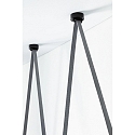 Paulmann b�ltestropp holder ULine - STRAP HOLDER rund, isoleret, mekanisk, universal, sort mat