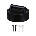 Paulmann b�ltestropp holder ULine - STRAP HOLDER rund, isoleret, mekanisk, universal, sort mat