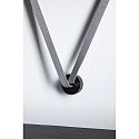 Paulmann b�ltestropp holder ULine - STRAP HOLDER rund, isoleret, mekanisk, universal, sort mat