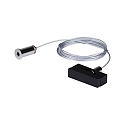 Paulmann Penduloph�ng ULine - 200CM PENDULUM HOLDER isoleret, mekanisk, egnet til forkortelse, sort mat, s�lv
