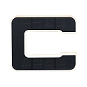Paulmann illuminated house number IP44, black 
