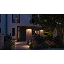 Paulmann outdoor wall luminaire CAPEA switchable, insect friendly IP44, anthracite 