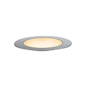Gulvindbygningslampe PLUG & SHINE FLOOR INSECT / � 7CM insektvenlig IP67, s�lv