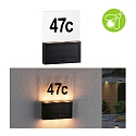 Paulmann Belyst husnummer NEDA PIR med bev�gelsesdetektor LED IP44, antracit