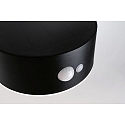 Solar v�glampe EILEEN PIR rund, med afbryder, med bev�gelsesdetektor IP44, sort 