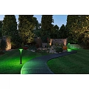 Paulmann P�lelampe PLUG&SHINE RGBW, ZigBee styrbar LED IP44, antracit d�mpbar