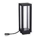 Lanterne PLUG&SHINE CLASSIC RGBW, ZigBee styrbar LED IP44, antracit d�mpbar