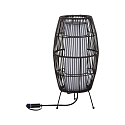 Lys objekt PLUG&SHINE RGBW, ZigBee styrbar LED IP44, sort d�mpbar