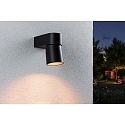 outdoor wall luminaire KIMU switchable, cardanic swivelling, insect friendly IP44, anthracite 