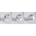 Paulmann outdoor wall luminaire CUFF PIR with sensor IP44, transparent, white 