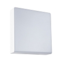 Paulmann outdoor wall luminaire AZALENA PIR with sensor IP44, transparent, white 