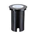 Paulmann Gulvindbygningslampe FLOOR RGBW rund, ZigBee styrbar IP67, sort d�mpbar