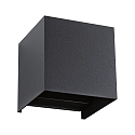 Paulmann Udend�rs wall luminaire CYBO RGBW RGBW, ZigBee styrbar LED IP44, antracit d�mpbar