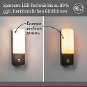 Udend�rs wall luminaire BONNIE PIR med sensor, insektvenlig, havluftbestandig IP44, antracit 