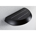 Paulmann solar wall luminaire SOROVA PIR with sensor IP44, anthracite, transparent 