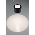 Paulmann Pendel URAIL ALDAN LED up / down, med linseoptik, sort mat d�mpbar